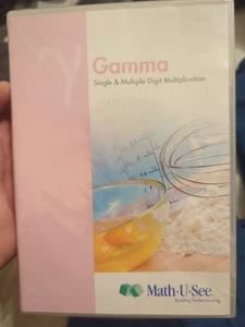 BRAND NEW Math-U-See Gamma DVD (Case cracked) - Picture 1 of 3