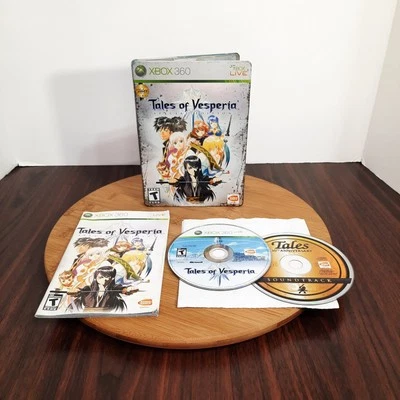 Tales of Vesperia Special Edition Steelbook Microsoft Xbox 360 2008 BANDAI - Imagem 1 de 4