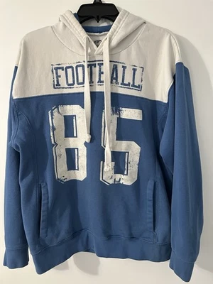 Sudadera con capucha unisex Simply For Sports azul talla mediana Foto 1 de 4