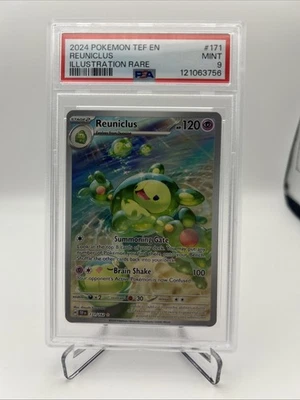 PSA 9 Reuniclus 171/162 Sv05: Temporal Forces Holo - Image 1 of 2