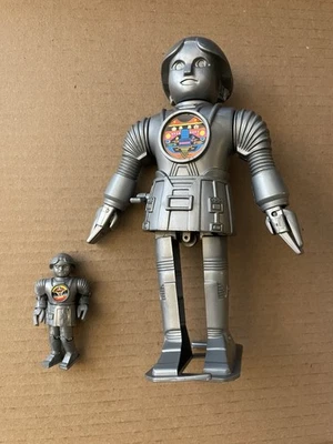Vintage Mego Buck Rogers Wind Up Twiki Not Working + Twiki Action Figure - Image 1 of 3