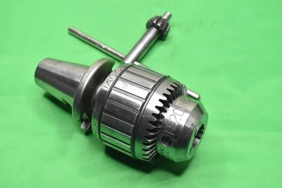 Jacobs No. 20N Super Chuck Ball Bearing Drill Chuck 3/8-1" Weldon QC Shank w/Key - Image 1 of 4