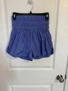 Free People Movement  FP The Way Home Shorts African Purple Women’s Size Medium - Picture 1 of 4