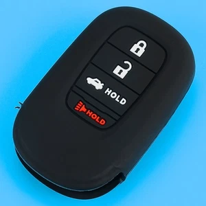 Silicone Key Case Cover Fit For Honda CR-V Civic HR-V Pilot - Picture 1 of 4