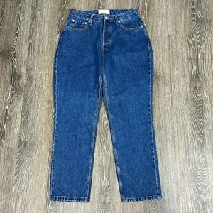 Everlane NUEVO CON ETIQUETAS The Curvy Años 90 Cheeky Vaqueros Rectos Mujer’s Talla 29 Algodón Orgánico - Imagen 1 de 12