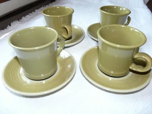 Franciscan Ware Pebble Beach Cups and Saucers, set of four - Picture 1 of 7