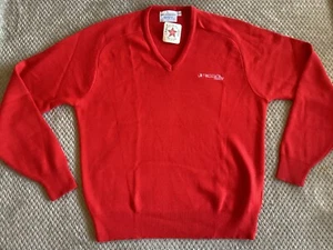 Regal Boats Palm Beach Sport Herren Vintage Orlon Acryl V-Ausschnitt Pullover XL Neu mit Etikett - Bild 1 von 8