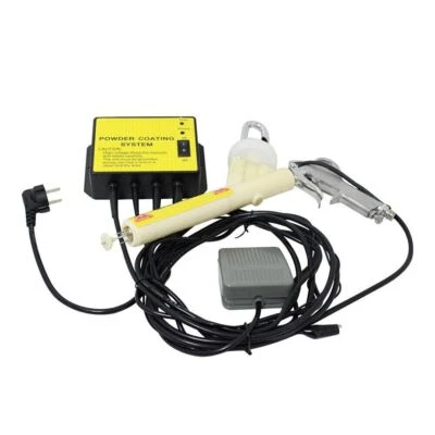 Metal Workpiece Spray Machine Mini Powder Coating System Electrostatic spray gun - Image 1 of 4