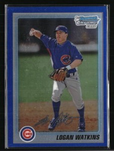 Logan Watkins 2010 Bowman Chrome Prospects Purple #BCP11 /250 Baseball Card