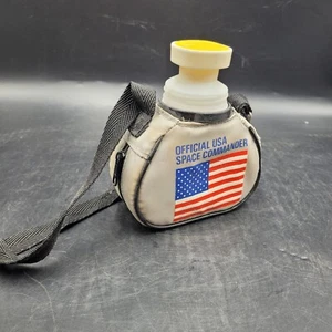 Vintage 1987 Official USA Space Commander ARC Canteen Shoulder Strap - Picture 1 of 6