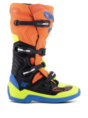 Botas Alpinestars Tech 5 Azul/Naranja/Amarillo FLUO Talla 13 Foto 1 de 4