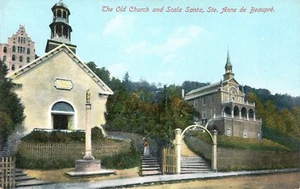 DIE ALTE KIRCHE & SCALA WEIHNACHTSMANN, STE. ANNE DE BEAUPRE - PC6596 - Bild 1 von 2