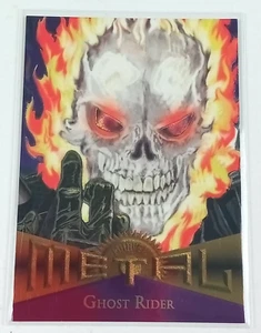 Tarjeta Ghost Rider 59 Holo Marvel Metal Fleer 1995 - Imagen 1 de 4