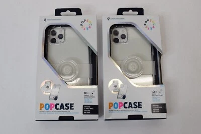 PopSockets para iPhone 11 Pro X XS Pop Funda Transparente - Lote de 2 Foto 1 de 4