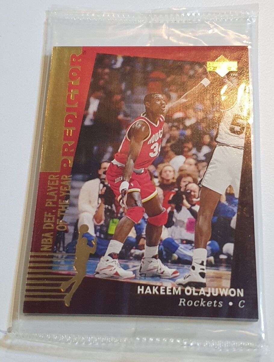 Upper Deck Hakeem Olajuwon Basketball 1994-95 Season Sports Upper Deck Hakeem Olajuwon Basketball 1994-95 Season Sports