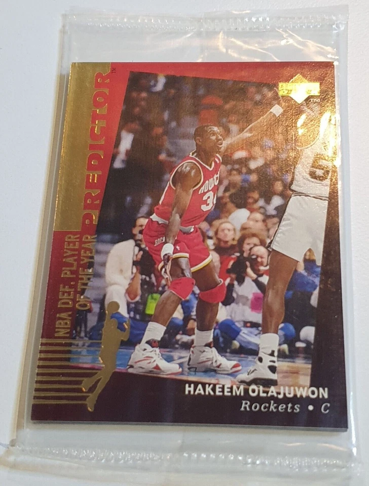 1995 Upper Deck Predictor Jugador Defensivo del Año NBA (10 Cartas) - Precintado Foto 1 de 2