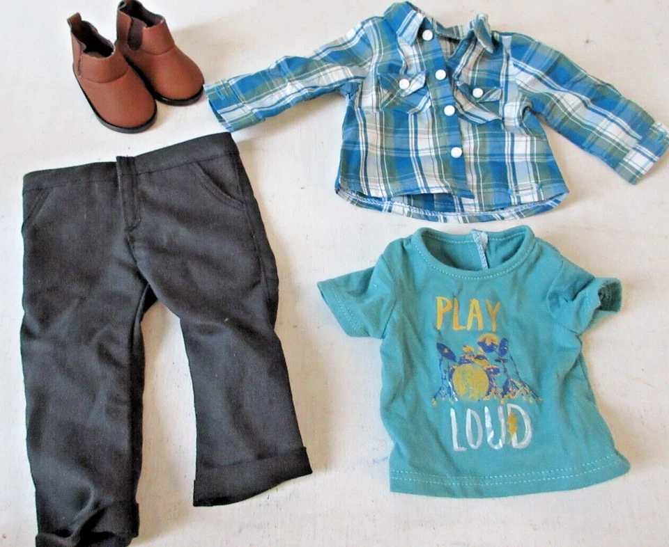 Lote de Conjunto American Girl Doll Tenny's Friend Boy Logan Meet Foto 1 de 1