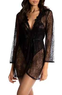 Envoltura de encaje negro charlize In Bloom by Jonquil L69811 para mujer talla M Foto 1 de 4