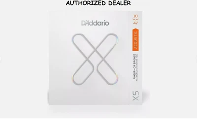 Cordas de guitarra acústica D'Addario XSAPB1047 bronze fósforo extra leve 10-47 XS - Imagem 1 de 4