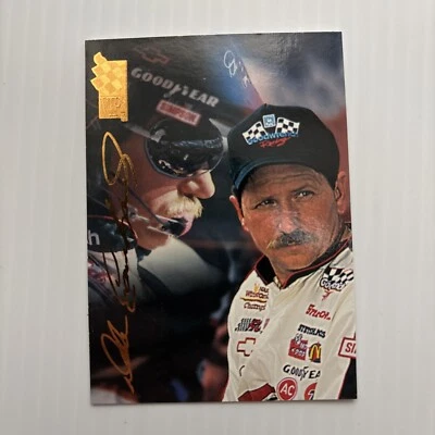 DALE EARNHARDT NASCAR LEGEND 1994 PRESS PASS CARD # 10 - Image 1 of 4
