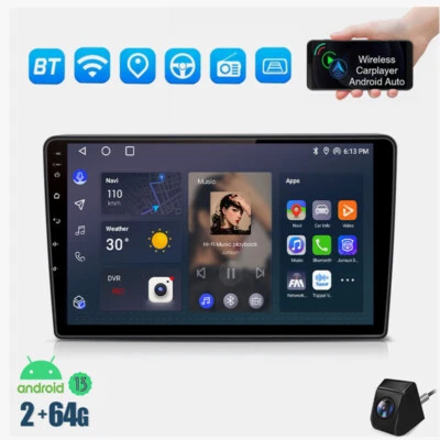 Für Opel Zafira B Corsa D Astra H Vivaro 64G Android 13 Autoradio CarPlay Kam - Bild 1 von 4