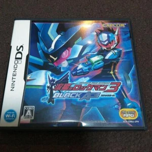 NINTENDO DS Mega Man Star Force 3 Black Ace Ryusei no Rockman 2009 【Used】 - Bild 1 von 24