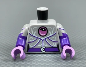 LEGO Mujer Minifigura Torso Joya Filigrana Gris Azulado Claro Púrpura Oscuro Cinturón - Imagen 1 de 7