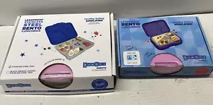 TWO Bento Lunchboxes  One Steel Yumbox   SLC-629 - Picture 1 of 12