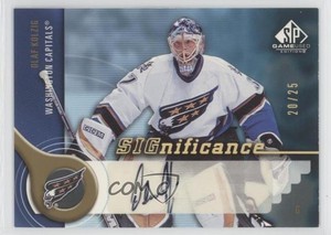 2005-06 SP Game Used Edition SIGnificance Gold /25 Olaf Kolzig #S-OK Auto