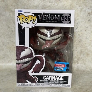Carnage Venom Funko Pop 926 Nycc Fall Convention 2021 - Picture 1 of 4