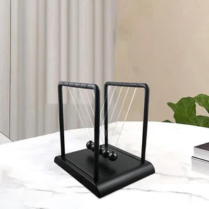 Newtons Cradle Balance Balls Gadget 5 Pendelbälle für Erwachsenenbildung - Bild 1 von 7