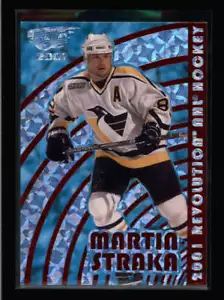 MARTIN STRAKA 2001 PACIFIC REVOLUTION #120 RED PARALLEL #80/99 BA6596 - Picture 1 of 1