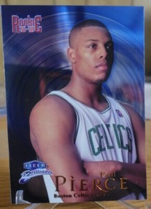 1998-99 Fleer Brilliants BLUE #110 Paul Pierce RC Rookie CELTICS HOF