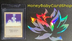 MTG Limited Edition Alpha 1993 Holy Strength LP Card LEA Old School 93/94 - Picture 1 of 3