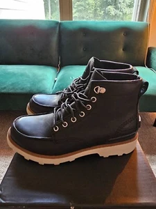 Sorel Men's Caribou Size 8.5M Moc Leather Waterproof Rain Men's Boots  - Picture 1 of 4