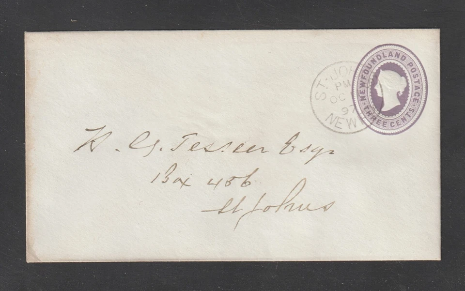 Newfoundland Postal Stationary EN1 Circa 1897 - Image 1 of 2