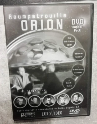 RAUMPATROUILLE ORION Komplette Original-Serie 1966 Teil 1-7 Klassiker 2 DVD´s - Bild 1 von 4