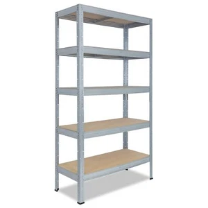 shelfplaza PRO Metallregal Schwerlastregal verzinkt, 180 cm hoch, 146 Varianten - Bild 1 von 8