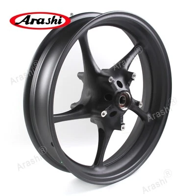 Black Front Wheel Rim For Yamaha YZF R1 2006-2014 YZF R6 2003-2016 FZ1 2006-2009 — 第 1/4 张图片