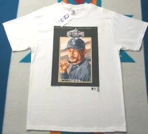 Camisa De Colección Ichiro Suzuki 2001 All Star Game Seattle Mariners Caricatura Grande - Imagen 1 de 8