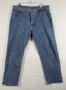 Wrangler Men's Blue Denim Jeans 38 x 30, G9RLAVS - Picture 1 of 13