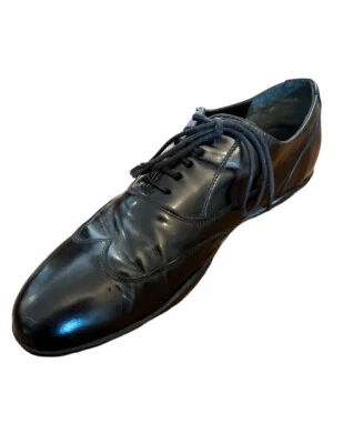 ZAPATOS DE VESTIR HARRYS OF LONDON OXFORDS DE CUERO NEGRO UK 6 US 7 EU 40 Foto 1 de 4