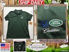 Official Honda Cadillac Land Rover Sales Employee Work Polo Shirt Women Large L