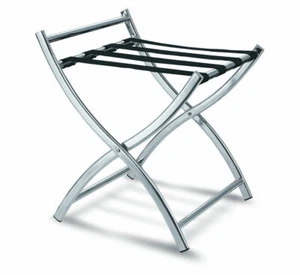 3 Stück Kofferständer Kofferbock Gepäckablage CNS 50 x 48 x 54 cm mit Wandschutz - Bild 1 von 1
