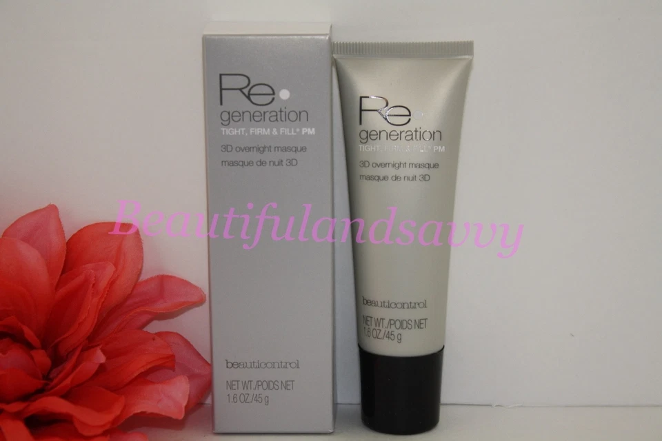 Mascarilla nocturna Beauticontrol Regeneración Apretada Firme y Relleno 3D Foto 1 de 4