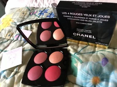 Paleta de sombras de ojos y rubores Chanel Les 4 Rouges Yeux et Joues 958 Caractere nueva Foto 1 de 4
