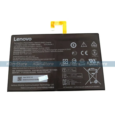 Batería Original L14D2P31 OEM para Lenovo Tab2 A10-70L A10-70F TB2-X30 TB2-X30M Foto 1 de 2