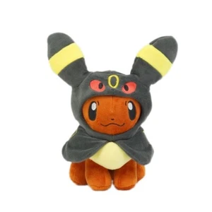 Umbreon Plush Doll Poncho Pocket Monster Toy Pokemon Eevee Stuff Animal Game - Picture 1 of 3