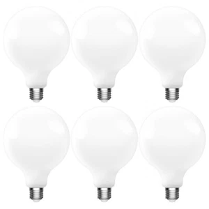 6X Nordlux LED Filamento G120 Globe 8,6W = 75W E27 Ópalo 1055lm Blanco Cálido - Imagen 1 de 2