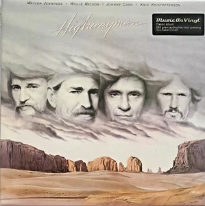 HIGHWAYMAN - Waylon Jennings Willie Nelson Johnny Cash LP NEW 180 G VINYL RECORD - Picture 1 of 4
